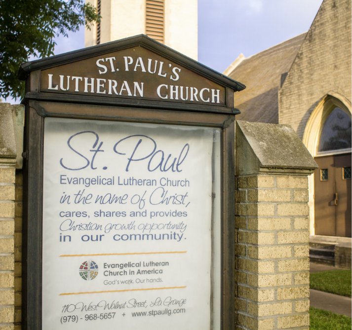About St. Paul Lutheran Church – La Grange, TX